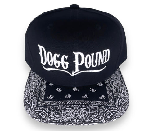 Dogg Pound Paisley Black Snapback