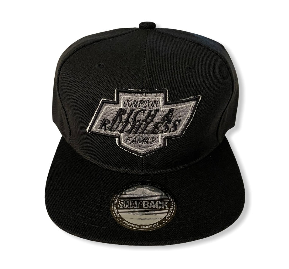 Compton Rich & Ruthless Family Kings (Snapback Black)