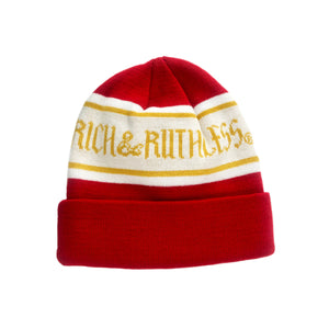 Rich & Ruthless Beanie (Red)