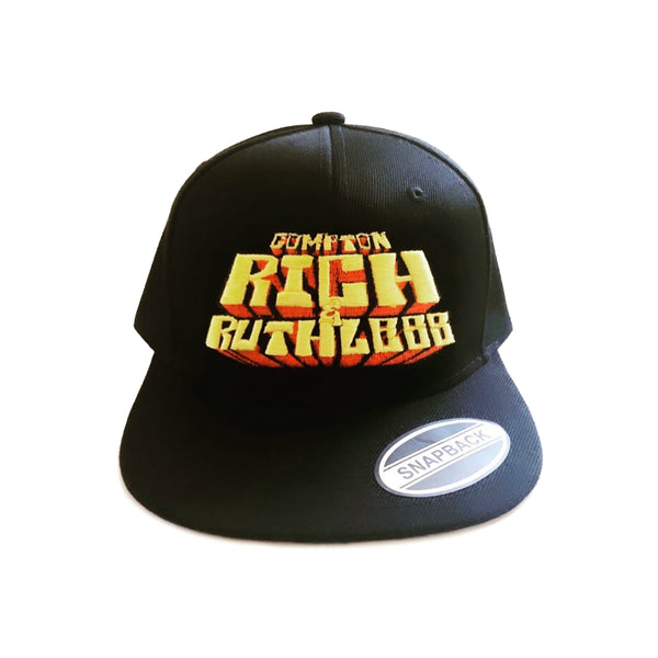 Rich & Ruthless Retro Design T-Shirt + Hat Bundle