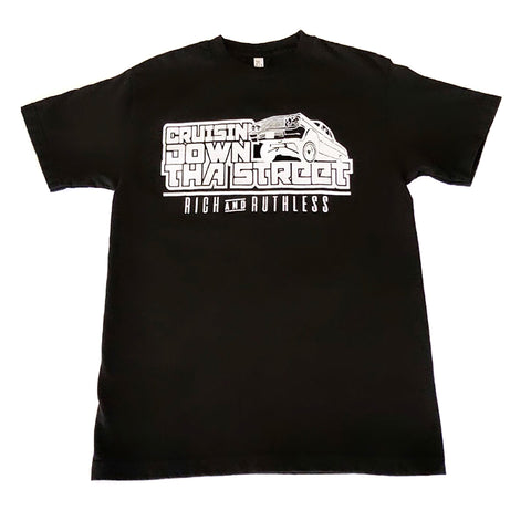 Cruisin Down Tha Street T-Shirt (Black)